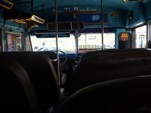 waiting on the chicken bus in xela