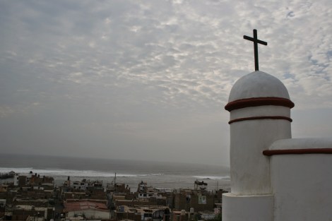 huanchaco view from the hill