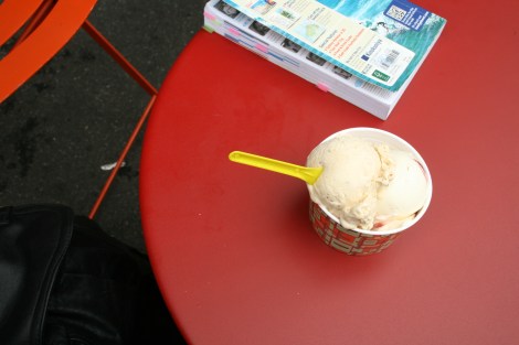 never too cold for ice cream