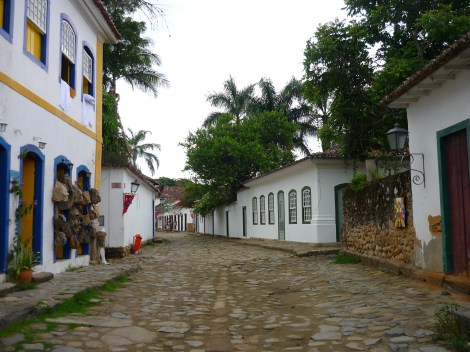 Paraty street view